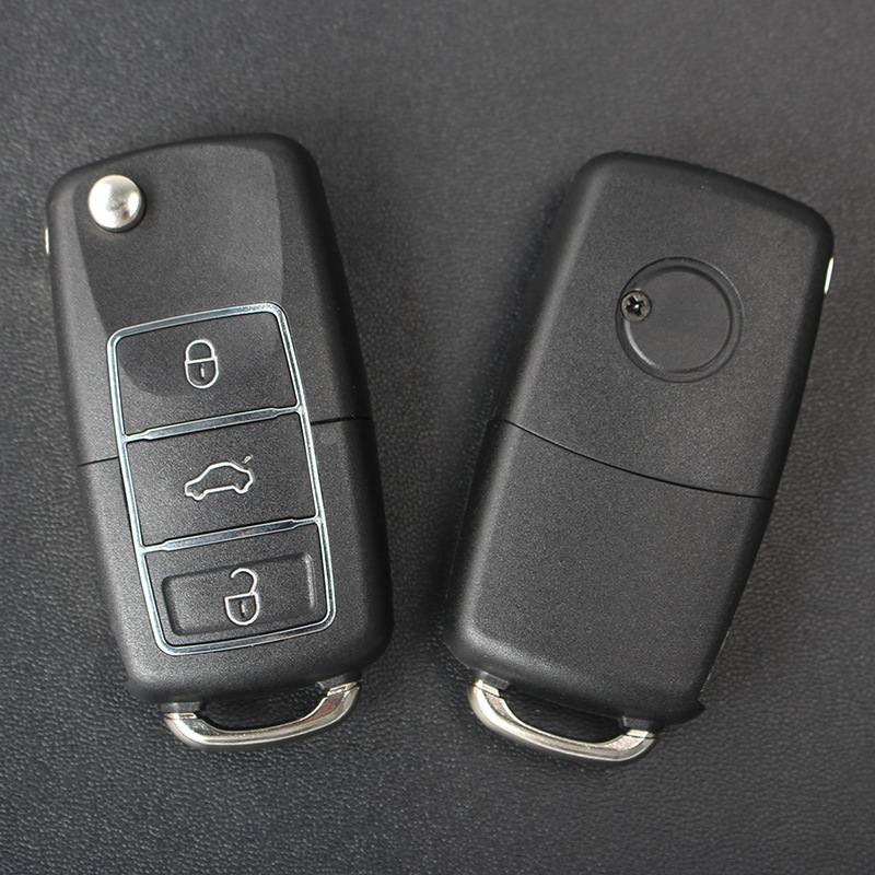 Suitable for Volkswagen car key Shell Passat Jetta Golf car folding remote control key modification shell