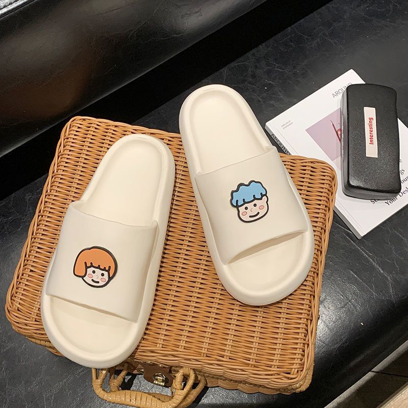 New style thick-soled comfortable couple's versatile home dormitory outdoor photo home slippers wholesale