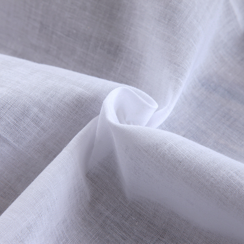 Factory wholesale 32 bleached cotton white cloth combing cloth plain gauze clothes tie-dyed cotton white cloth wholesale
