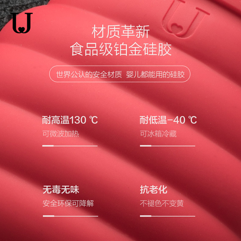 Silicone Hot Water Bag Water Filling Warm Water Bag Belly Warm Feet Bed Warm Baby Hand Warmer Cute Microwave Heating