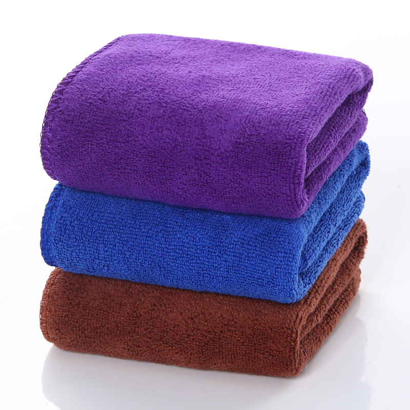 Microfiber car wash towel thickened absorbent car towel housekeeping cleaning towel rag glass housekeeping towel