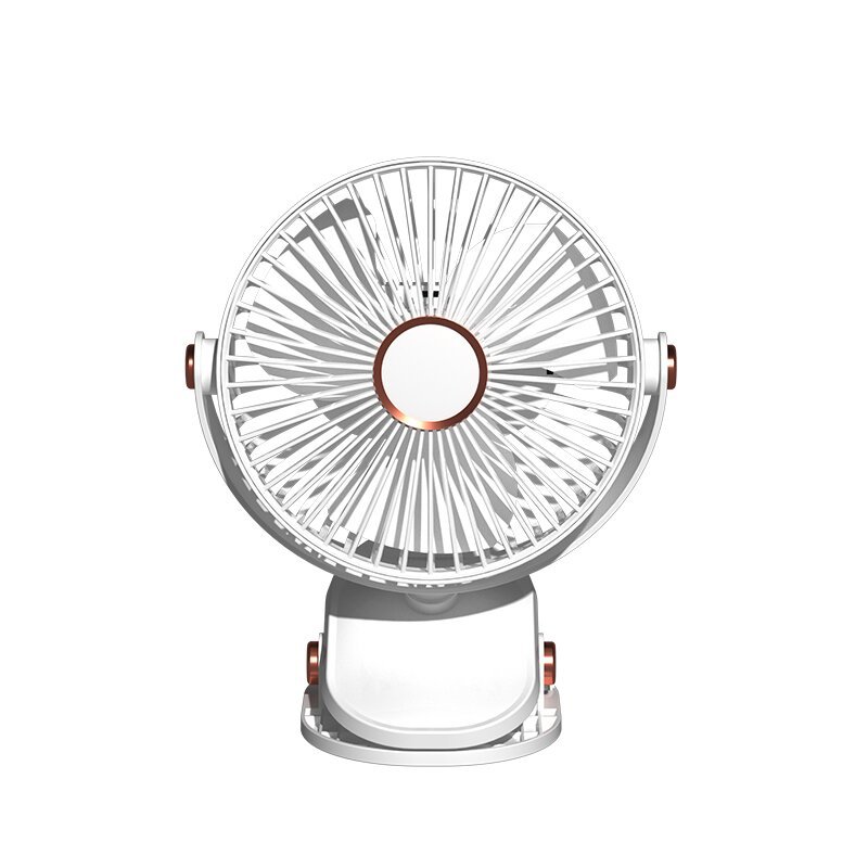 2023 new 6-inch clip fan Desktop usb charging convenient dormitory office mini mute electric fan