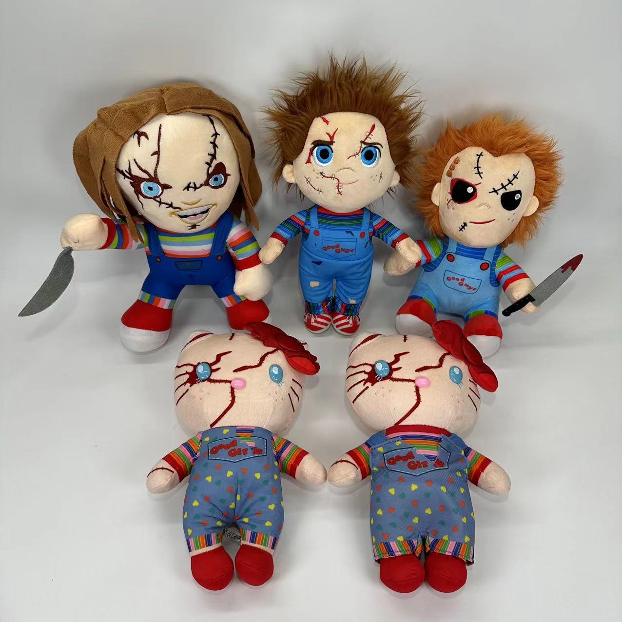 Halloween Creative Plush Toy Clown Ghost Baby Chucky Chucky Plush Doll