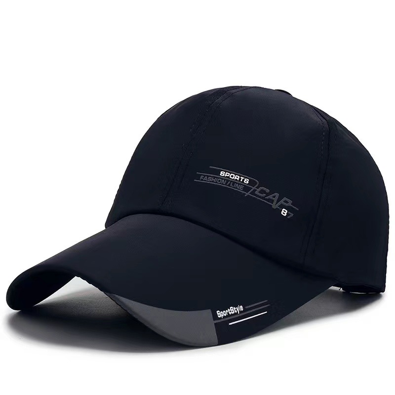 Hot Sale Silk cap Hat Fashion Simple Printed Baseball cap Lengthened Sunscreen Travel Mountaineering cap Casual cap