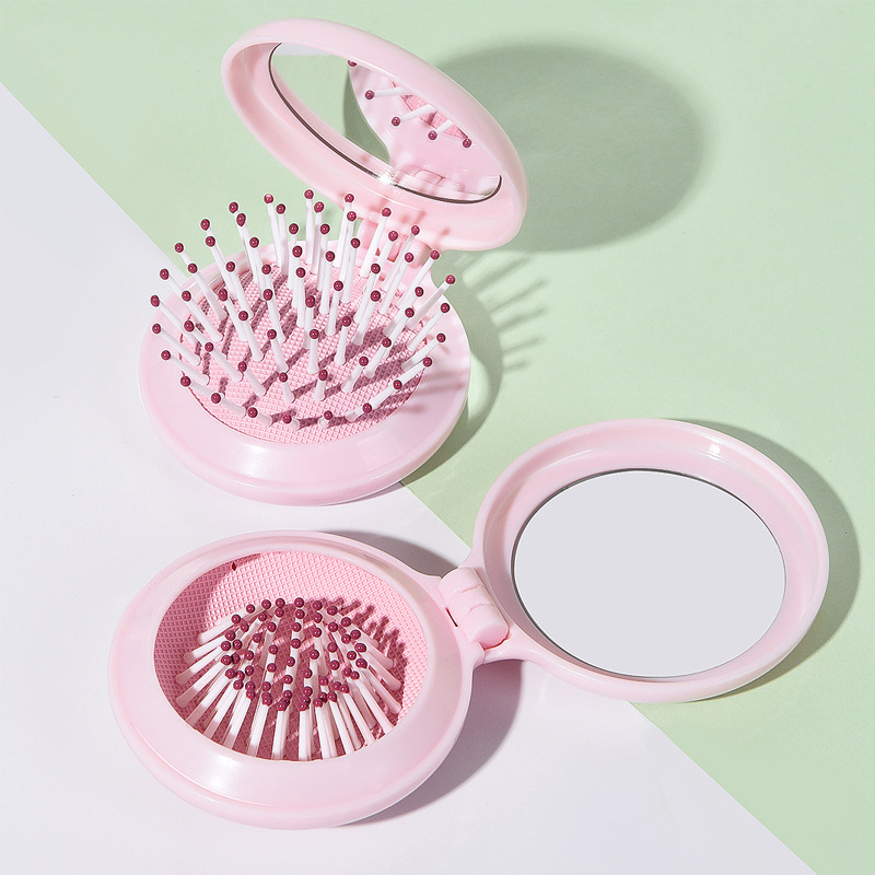 Chuanqi's Folding Air Bag Comb Cute Women's Air Cushion Comb Anti-static Little Girl Portable Home Massage Comb