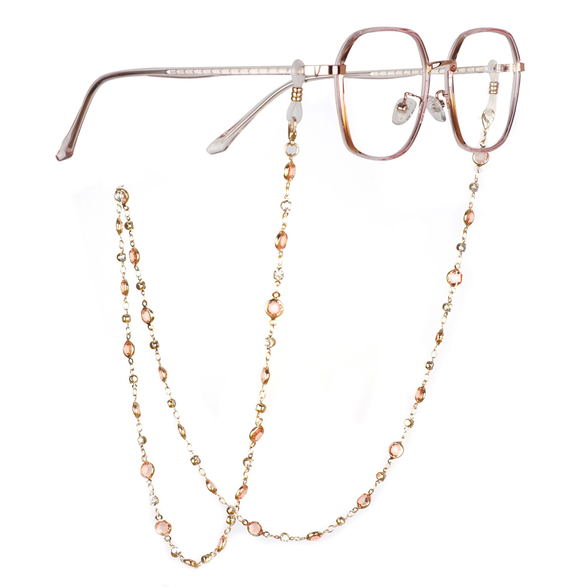 Glasses Chain Sunglasses Hanging Chain Colored Diamond Chain Crystal Metal Chain Sunglasses Chain Hanging Chain Glasses Chain Hanging Neck