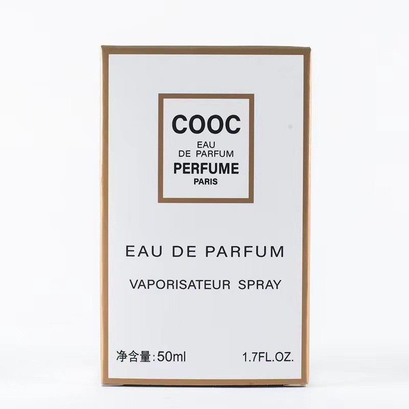 Cooc perfume ladies lasting light fragrance fresh natural feminine cocoa ladies 50ML niche perfume wholesale