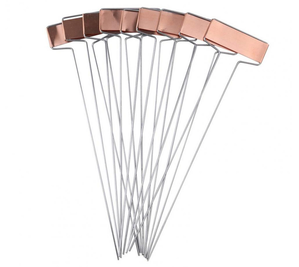 Copper Flower Brand Copper Plant Sign Garden Metal Flower Brand Garden Metal Sign Various Sizes