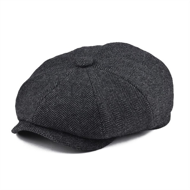 Shelby Hat Bloody Gangster Octagonal Hat Vintage Cap ins British Hat Razor Party Blade Male Newsboy Hat