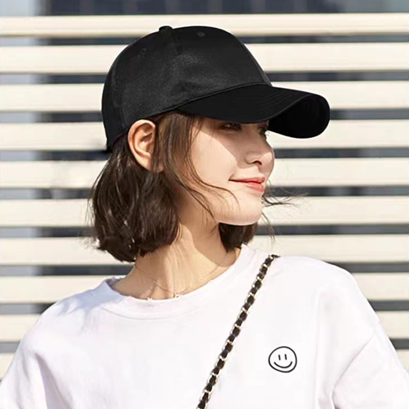 Hat all-in-one wig women's short curly hair baseball cap bobo Bob natural New still wig cap factory spot