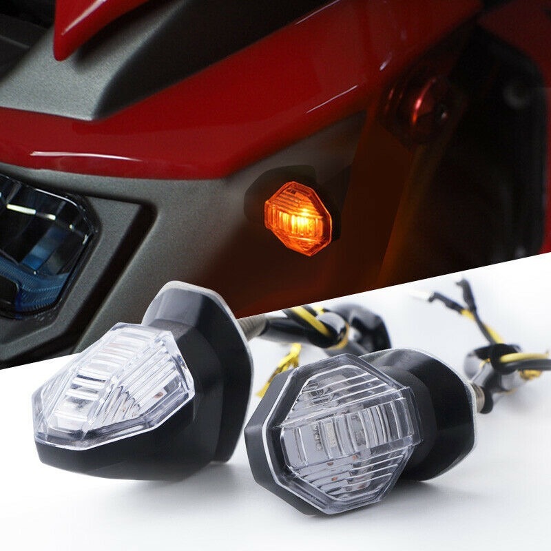 ミニチュア Led ターンシグナルインジケータライトホンダ Rs150r ウェーブアルファオートバイ|undefined