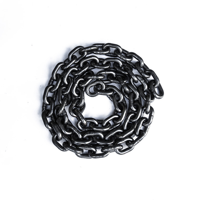 G80 manganese steel chain lifting sling 1T/2/3/5 Ton chain hoist chain trailer suspension bridge national standard iron chain