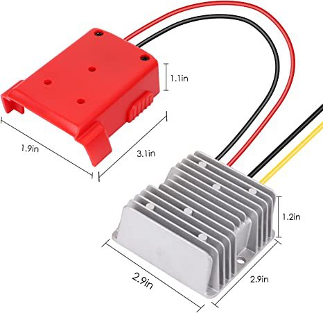 适用于Milwaukee米沃奇14.4V-18V连接器+米沃奇电池转换器