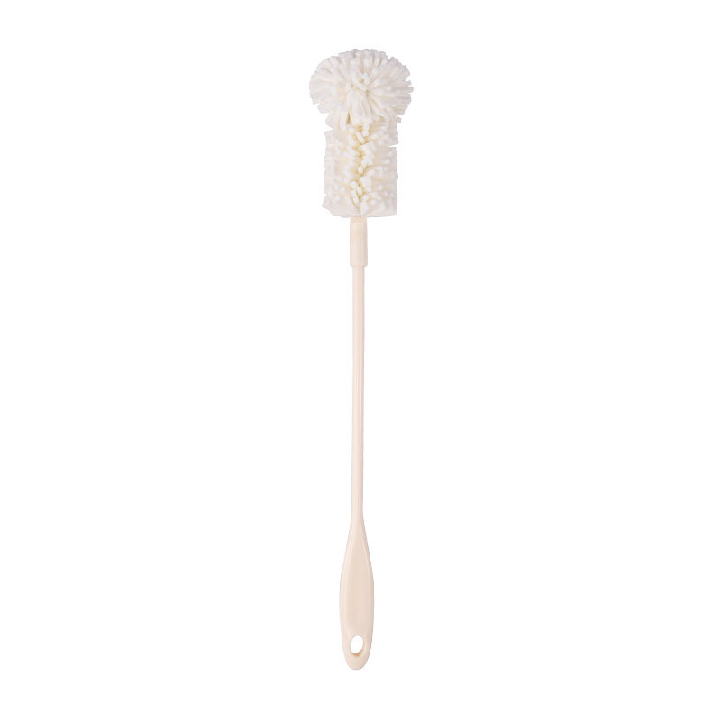 in stock wholesale long handle silicone nano sponge cup brush water cup thermos bottle internal cleaning stains cup brush