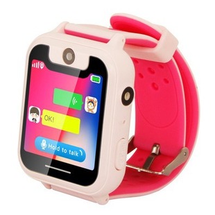 In stock for new S6 with touch screen with camera with flashlight children's smart bracelet positioning phone watch