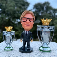 Металлический брелок Кубок Лиги чемпионов НБА Золотой Кубок Европы Премьер-Лига Трофей сплава украшения Кулон брелок