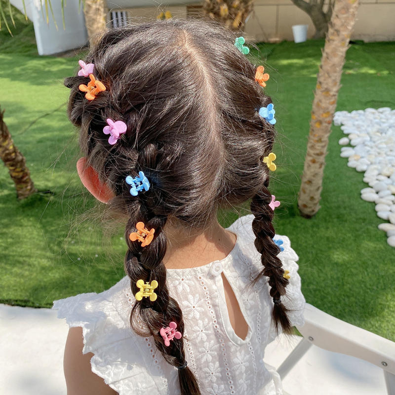 かわいい赤ちゃん女の子ミニヘアクリップ小さなスクラッチクリップ子供ヘアアクセサリー帽子かわいいスタイルピン女の子のための|undefined