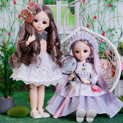 New Dress Up 30cm 6 12 inch bjd Doll Children's Birthday Gift Princess Girl Play Home Toy