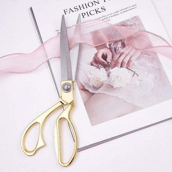Stainless steel DIY handmade ribbon Scissors multi-purpose florist paper-cutting knife for floral art art scissors tailor scissors