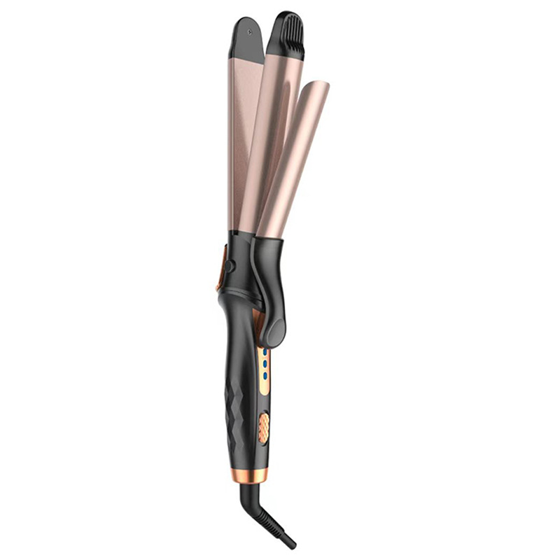 Cross-border new straight roll dual-purpose curling iron household multi-functional non-injury special automatic electric splint hair straightener