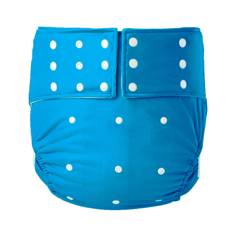 Cross-border Plus Size Adult Diaper Pants Elderly Washable Leak-proof Diaper Pants Reusable Ice Silk Diaper Pocket for Elderly