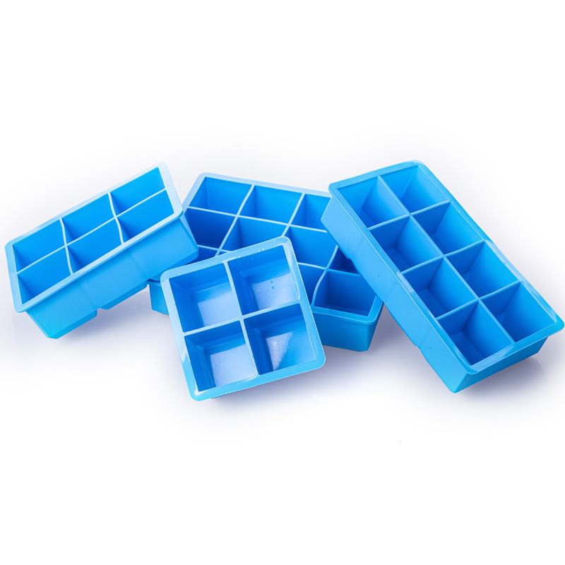 Children's Silicone Food Supplementary Box Silicone Ice Mould Split Freeze Refrigerated Storage Food Supplementary Box Ice Pot