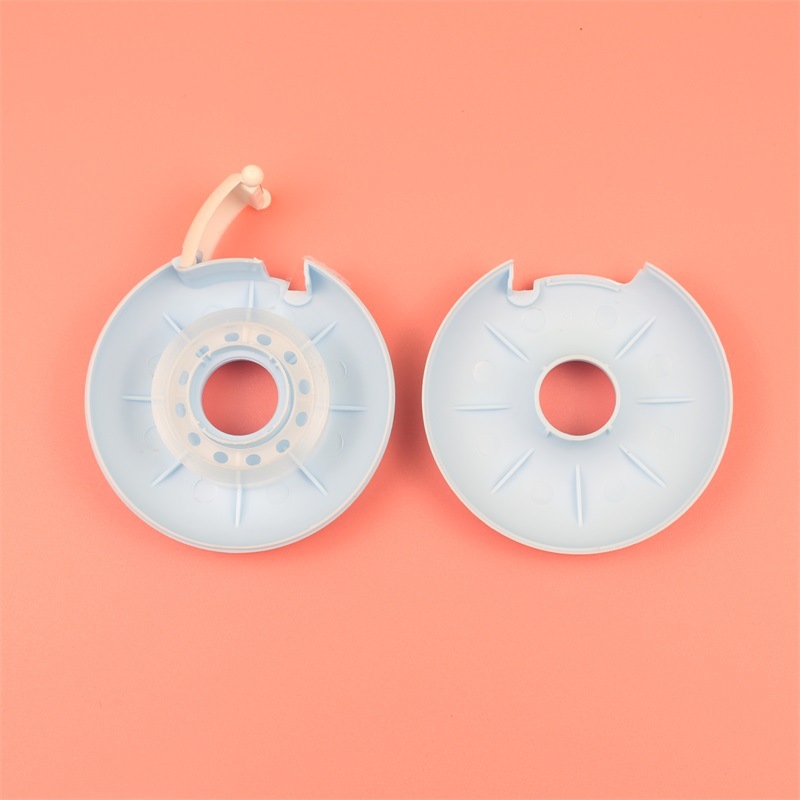 Creative donut tape cutter South Korea stationery tape holder invisible portable seat students learn without hurting their hands