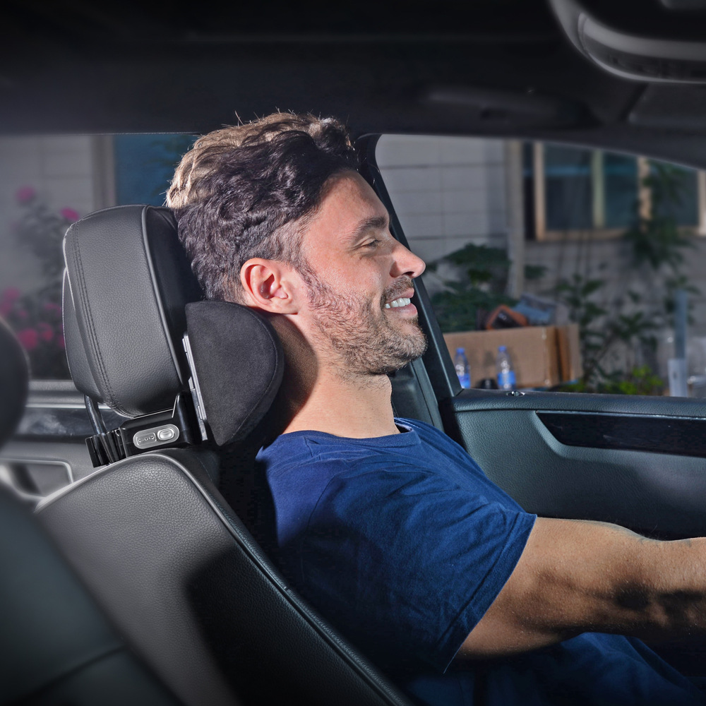 The fifth generation car four-way adjustment intelligent installation of headrest travel pillow neck pillow head rest personality men and women