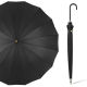 16 Bone Skin Curved Handle Classic Black