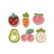 Resin accessories wholesale diy accessories handmade material shoe buckle hat patch cream glue accessories drop oil fruit