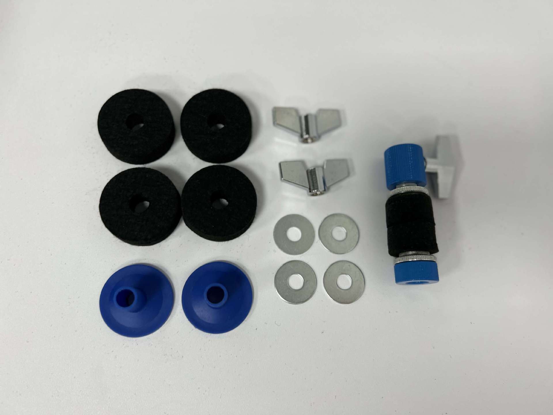 Оптовая продажа 4CM12 комплект Барабан войлочная прокладка нескользящий войлочный костюм барабанная установка тарелка сцепление