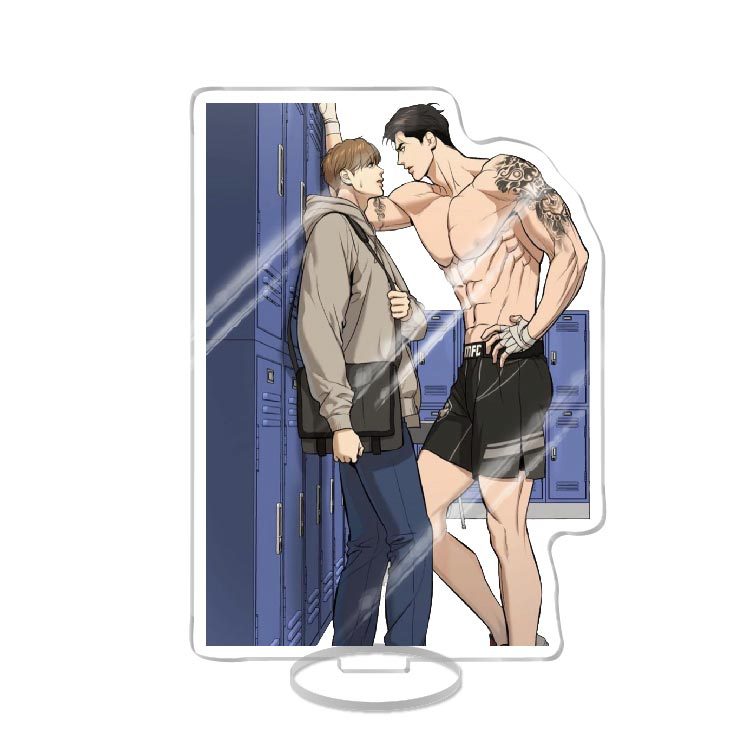 Cartoon Han man peripheral mantra Zhou zaijing Jindan acrylic brand creative campus decoration gift