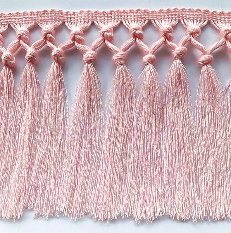 Spot wholesale cotton thread row beard lace sofa curtain knot tassel lace diy elastic hanging spike clothing accessories