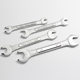 Factory wholesale sales of high carbon steel convex rib open-end wrench double wrench