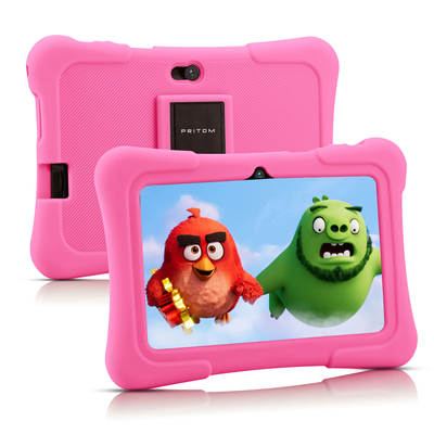 7 inch 32G Android children's tablet four-core cross-border foreign trade Amazon for silicone protective cover