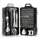Factory supply tools 115 in 1 cross-border wholesale watch mobile phone disassembly installation and maintenance tool screwdriver set
