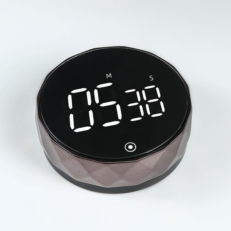 Rotating timer large screen circular magnetic electronic timing reminder learning kitchen baking countdown timer cross-border