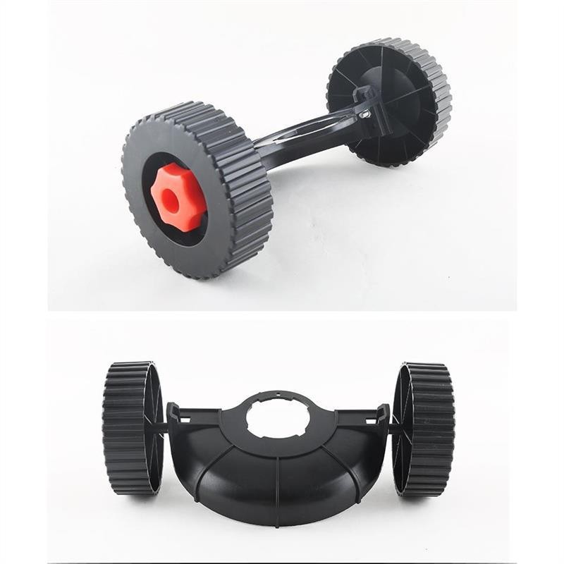 Lithium electric mower auxiliary wheel support wheel charging household small multi-functional lawn lithium battery mower