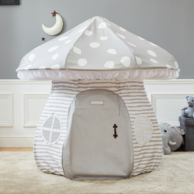 Children's Mushroom Tent Photography Props Play House Toy Doll Cottage Home Decoration Private Space Game House