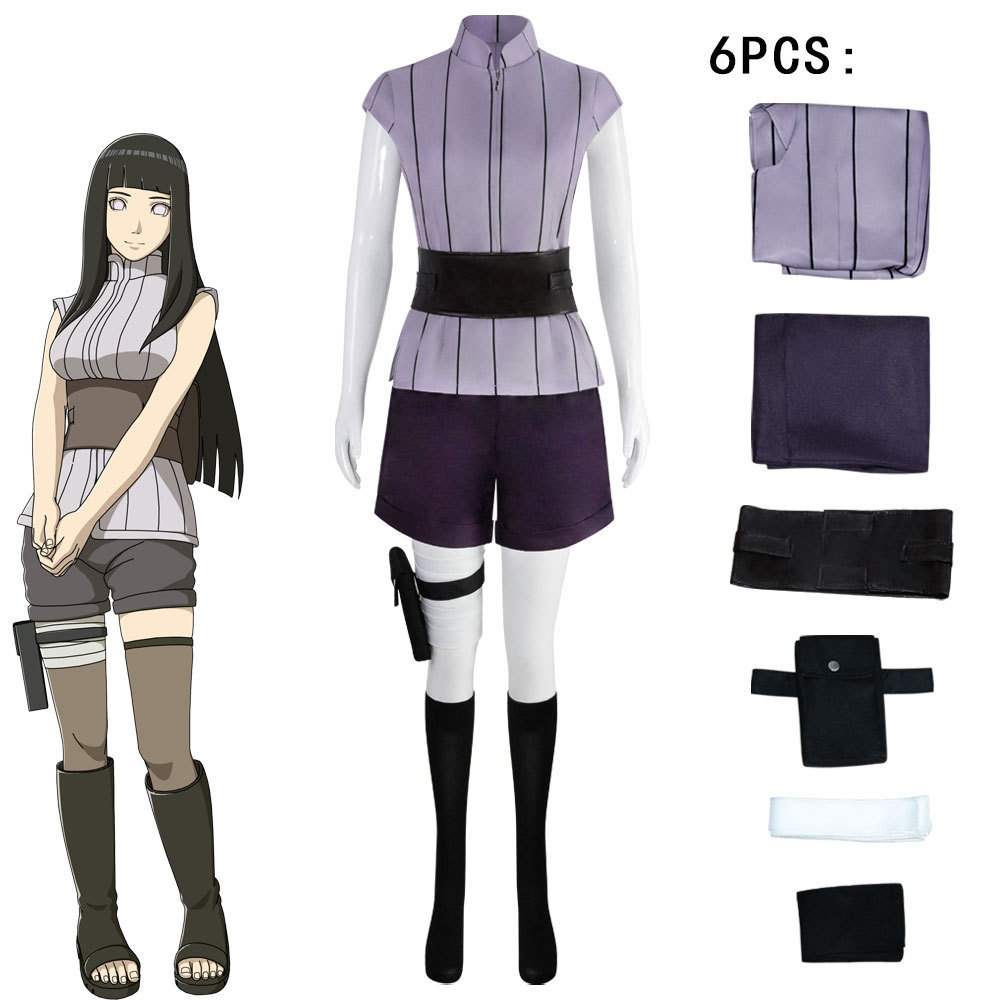 萬聖節動漫忍者cos服日向雛田cosplay漫展角色扮演服裝工廠