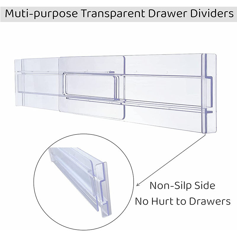 Cross-border drawer divider telescopic free combination divider wardrobe underwear socks storage finishing partition artifact