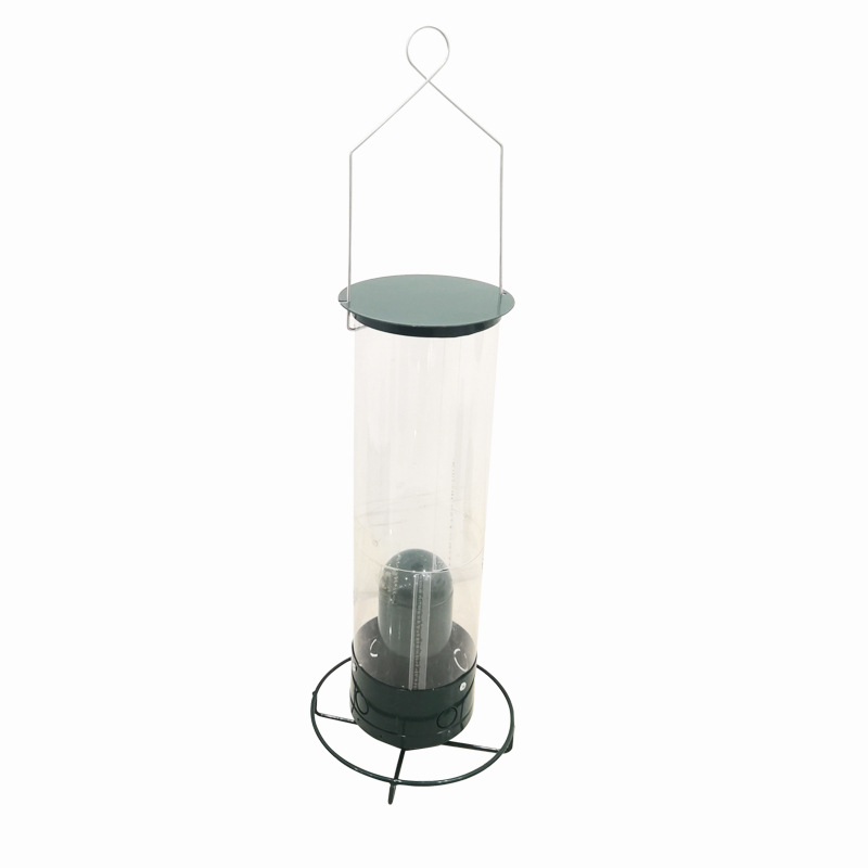 Independent Station New Product Rotatable Anti-squirrel Non-electric Bird Feeder Metal Iron Feeder