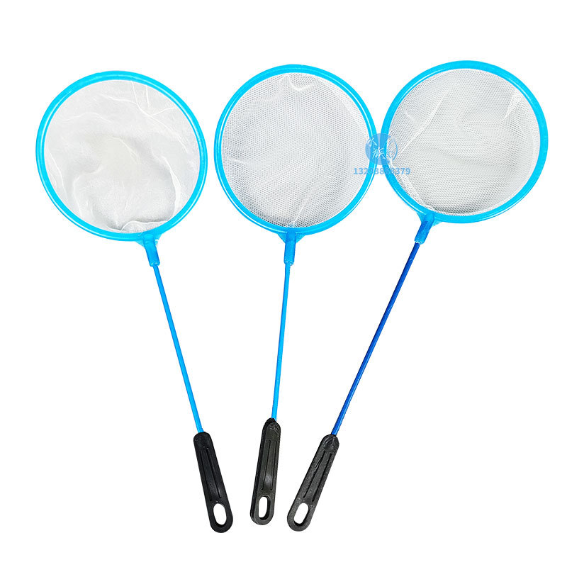 Small fish net fishing net dense net small fishing net children fishing fish hand-made fish tank aquarium fish farming short handle fish fishing