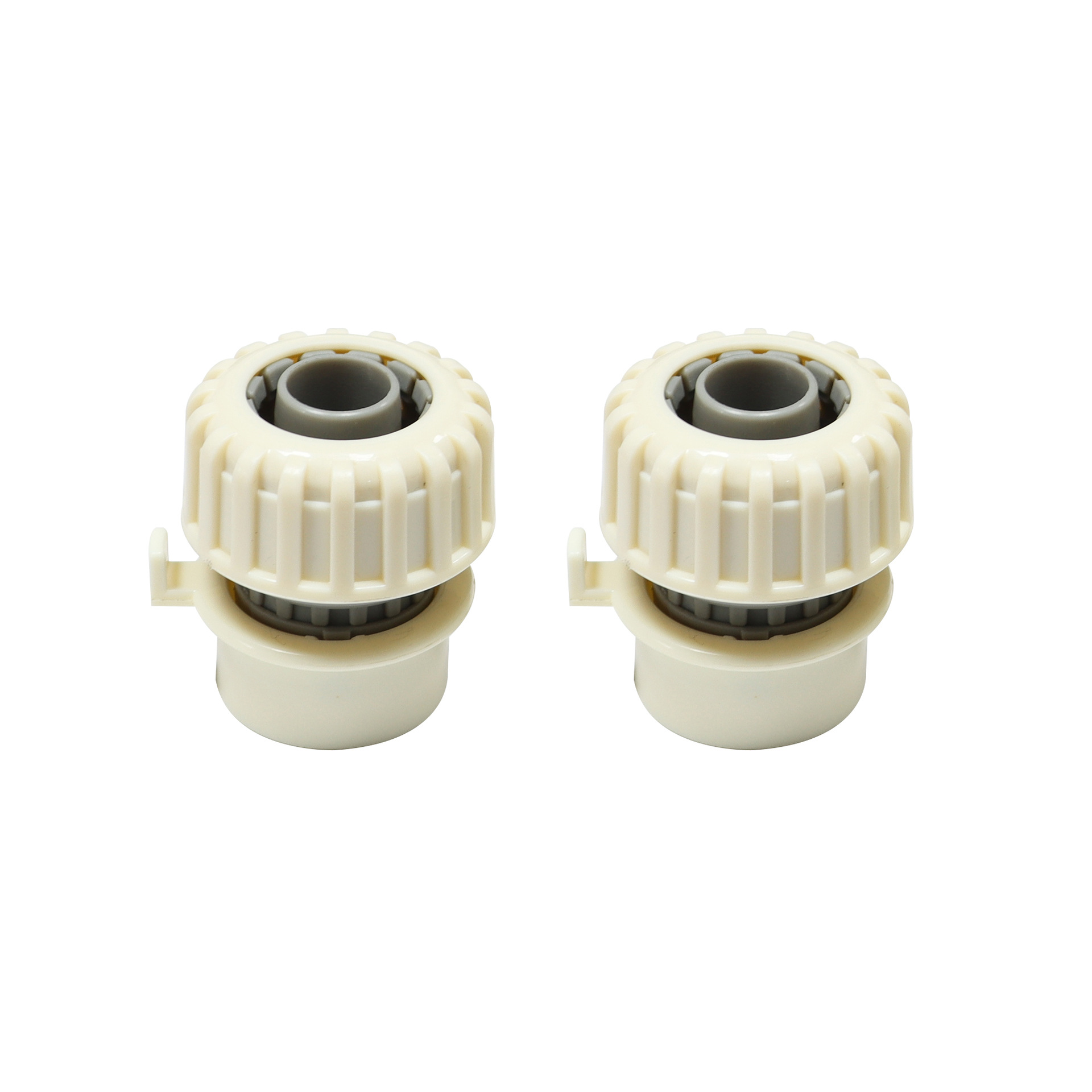 Ningbo manufacturers new 3/4 steel ball washing machine connector 6 quick faucet connector