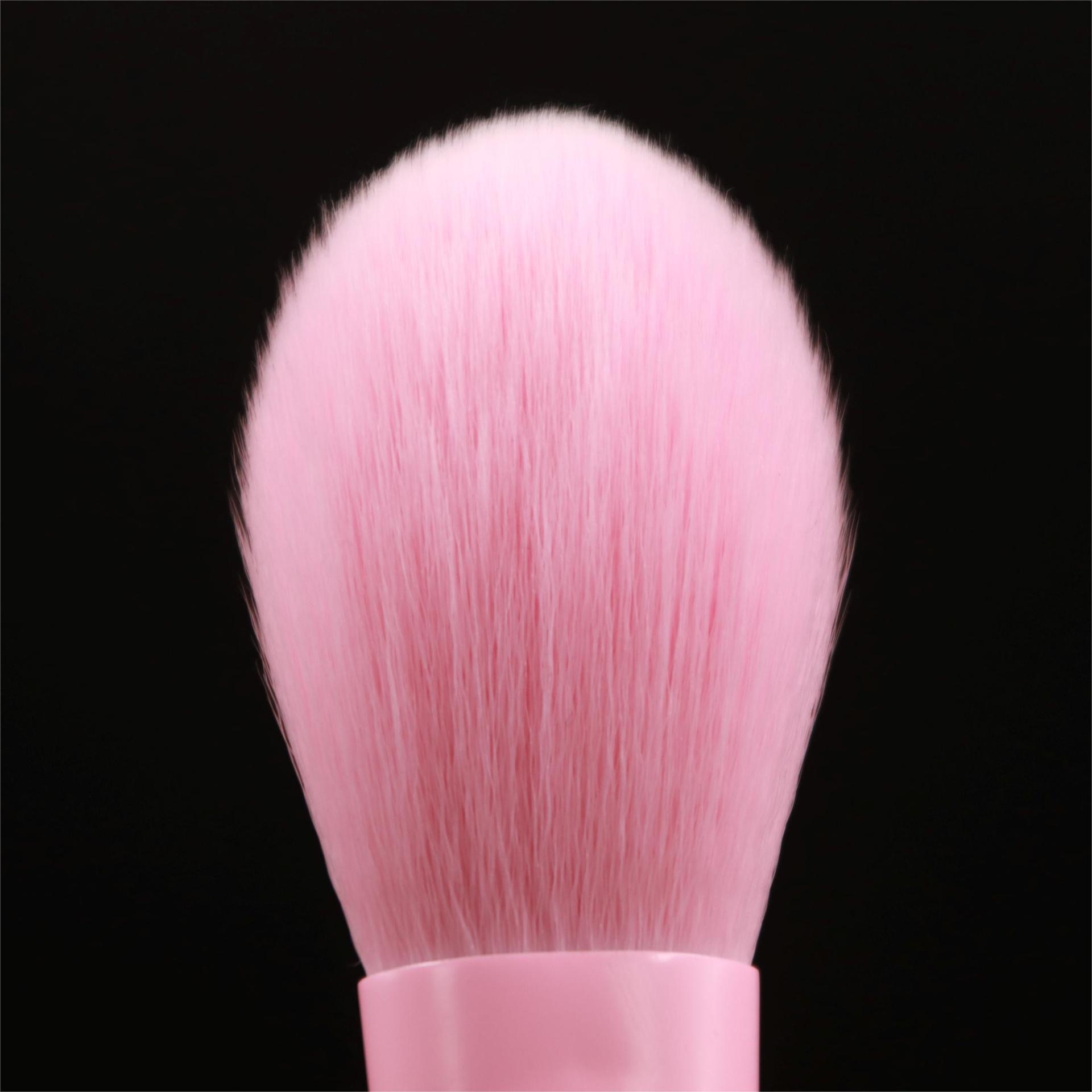 Cross-border popular candy color makeup brush rainbow color 17 macarons color color makeup brush full set in stock