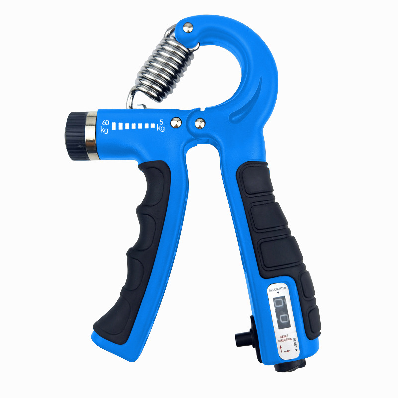 Counting grip adjustable long handle fitness muscle exercise grip finger rehabilitation fitness equipment