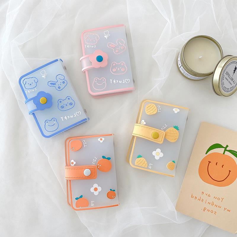 New 2021 Card Holder Women's Large Capacity Multi-Card Holder Japanese Style Small and Ultra-thin Anti-degaussing Card Holder