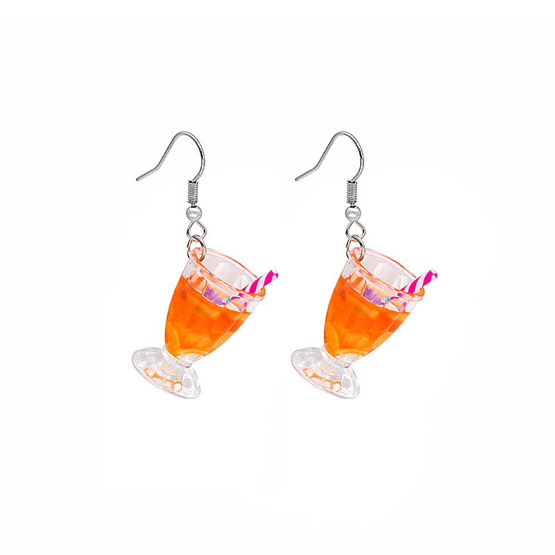 korean-japanese-cartoon-handmade-milk-tea-cup-beverage-bottle-earrings-cute-funny-mineral-water-bottle-dangle-stud-earrings