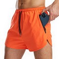Sports Shorts Anti-Run-Off Men's and Women's Marathon Running Woven Breathable Loose Fitness Track and Field Trousers
