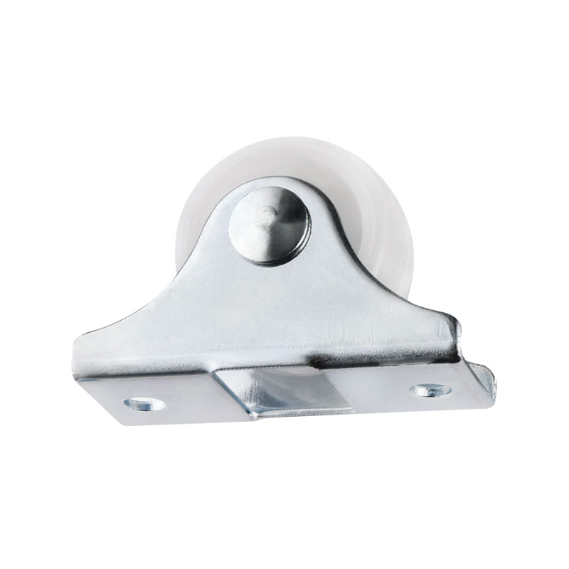 1 inch rail wheel plastic drawer small wheel cross-border furniture white nylon caster cabinet pulley black pp directional wheel
